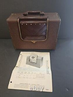 Vintage 1950, S Zenith Am Ac/dc Portable Radio G503 Excellent Working Condition