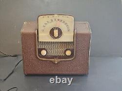 Vintage 1950, S Zenith Am Ac/dc Portable Radio G503 Excellent Working Condition