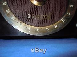 Vintage 1950 Zenith Tube Radio Model H725