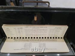 Vintage 1950's Zenith Wave Magnet Trans-oceanic Tube Short Wave Radio