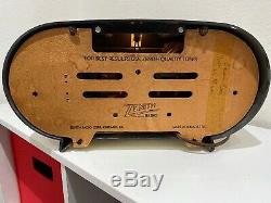 Vintage 1950s TUBE Art Deco Zenith Consol-tone Bakelite Radio Fully Working Rare