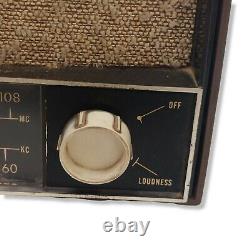 Vintage 1950s Zenith C724L Table Radio Rare Works McM Modern