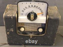Vintage 1950s Zenith G503-Y Flip Front Tube Radio Very Rare Works