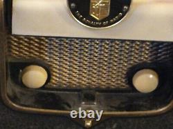 Vintage 1950s Zenith G503-Y Flip Front Tube Radio Very Rare Works