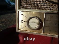Vintage 1959 Zenith Auto Frequency Control AM/FM Table-Top Tube Radio Electronic