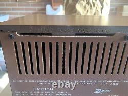 Vintage 1959 Zenith X334 Long Distance Tube Radio Tested Working