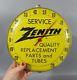 Vintage 1960s Zenith radio TV Replacement Parts Tubes Advertising Thermometer