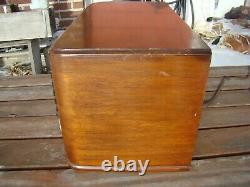 Vintage Art Deco Wood ZENITH model 7S633 Shortwave AM Tube Radio