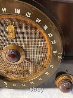 Vintage Bakelite Zenith Radio AM FM Model G725 Works