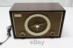 Vintage HiFi Zenith, High Fidelity AM/ FM Tube Radio S-50682 Restored, Working