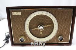 Vintage HiFi Zenith, High Fidelity AM/ FM Tube Radio S-50682 Restored, Working