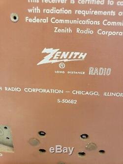Vintage HiFi Zenith, High Fidelity AM/ FM Tube radio S-50682