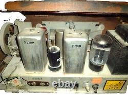 Vintage Meadwell's 5 Vacuum Tube Stromberg-Carlson Model 153 Radio Canada Rare