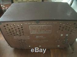 Vintage Mid Century 1955 Zenith Tube Radio Model Y723