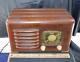 Vintage Old Zenith Wood Cabinet Toaster Style Tube Radio 6D525