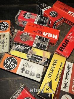 Vintage (Radio Tubes) Lot Of 30 RCA, Zenith, Motorola, Etc