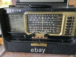 Vintage Radio ZENITH trans-oceanic model Y600 tube, used