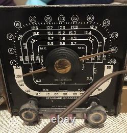 Vintage Restoration Piece Zenith Trans-Oceanic G500 Shortwave Radio