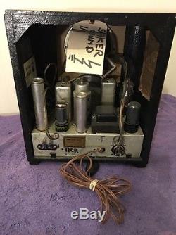 Vintage Restored WWII era Crosley Shortwave Tube Ham Radio 80828