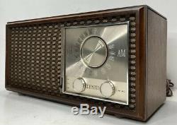 Vintage Retro ZENITH Tube Radio Model M730 AM/FM Wood Cabinet Mid Century Modern