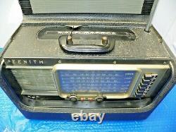 Vintage TransOceanic Super Deluxe Radio Model L600 S/N 2882318 with Guide/Tag