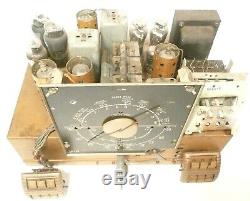 Vintage ZENITH 10S RADIO / PHONO Untested CHASSIS with10 tubes & phono switch