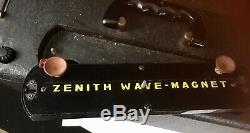 Vintage ZENITH A600 WAVE MAGNET TRANS-OCEANIC World Band Portable TUBE HAM RADIO