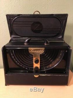 Vintage ZENITH LONG DISTANCE TUBE RADIO 6G001YX WAVE MAGNET c. 1946