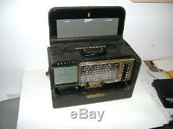Vintage ZENITH Model T600L TransOceanic Short Wave Radio