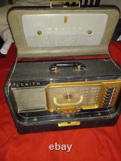 Vintage ZENITH Radio TRANS-OCEANIC Model H-500 Circa 1951-52