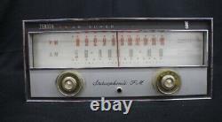 Vintage ZENITH Stereophonic FM AM Tuner AMP Vacuum Tube Standard Broadcast