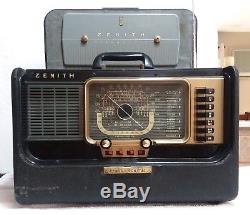 Vintage ZENITH TRANS-OCEANIC H500 TUBE Radio Complete