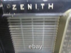 Vintage ZENITH Trans Oceanic Wave Magnet Tube Radio Great treasure in the future