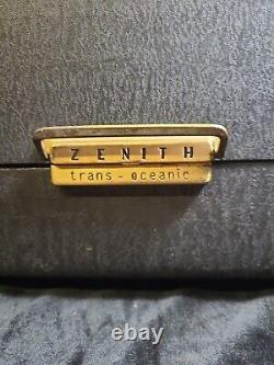 Vintage ZENITH Trans Oceanic Wave Magnet Tube Radio Parts Repair