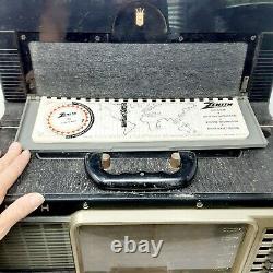 Vintage ZENITH Trans Oceanic Y600 6T40 Wave Magnet Tube Radio 1954 Shortwave