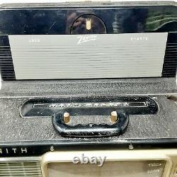 Vintage ZENITH Trans Oceanic Y600 6T40 Wave Magnet Tube Radio 1954 Shortwave