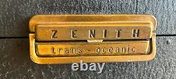 Vintage ZENITH Transoceanic Wave Magnet Shortwave Tube Radio Model H500