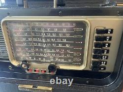 Vintage ZENITH Y600 Trans Oceanic Portable Shortwave Tube Radio Chassis 6T40Z