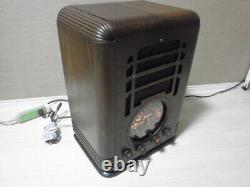Vintage Zenith 3 Band Vacuum Tube Radio 5S-127 Good Condition