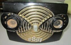 Vintage Zenith 4K01 Owl Face Tube Radio Repair/Restoration