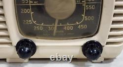 Vintage Zenith 6D510W Bakelite Tube Radio PLEASE READ