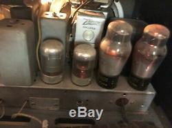 Vintage Zenith 6-S-527 Shortwave Table Top Tube Radio Nice! Works