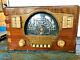 Vintage Zenith 7-S-529 table top tube radio/powers up but did't receive stations