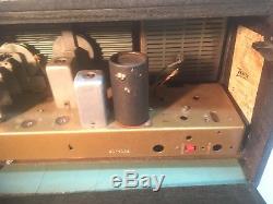 Vintage Zenith 8g005 Trans-oceanic Tube Short-wave Radio Receiver