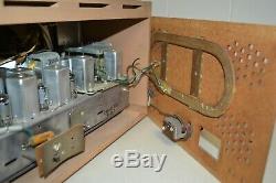 Vintage Zenith AM/FM Tube High Fidelity Radio Model C845L (WORKS)