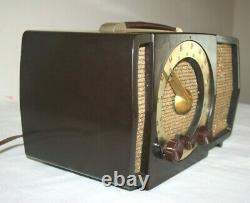 Vintage Zenith AM FM Tube Radio, Model H724, 30 Watts, Tested Works