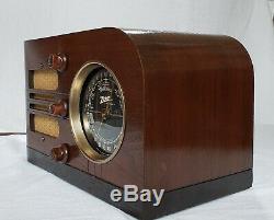 Vintage Zenith AM/SW Radio 6D-219 (1937) BEAUTIFULLY RESTORED