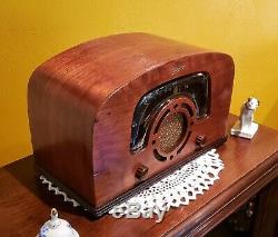 Vintage Zenith AM Tube Radio 6D-2614 (1942) COMPLETELY RESTORED
