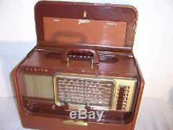 Vintage Zenith B600L B-600-L transoceanic restored multiband short wave radio