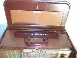 Vintage Zenith B600L B-600-L transoceanic restored multiband short wave radio